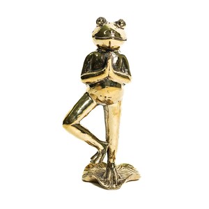 Frosch Bronze Figur 22 cm, Frosch Statue, Raumdekor, Hausdekor, Geburtstagsgeschenk, Housewarming, Geschenk für Sie, Geschenk für Ihn, Geschenkidee