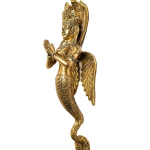 Mermaid Door Handle 12.5 Inch / 32 cm, Old Grab Style, Door Decor, Birthday Gift, Gift for Her, New Home Gift, Modern Home Decor