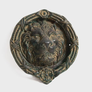 Lion Door Knocker 8 Inch / 20 cm [LARGE], Door Bell, House Decor, Room Decor, Birthday Gift, Gift for Her, Holiday Decor, Gift for Father