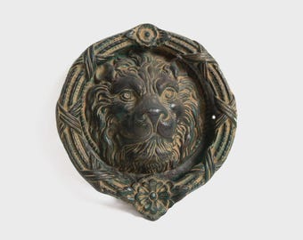 Lion Door Knocker 8 Inch / 20 cm [LARGE], Door Bell, House Decor, Room Decor, Birthday Gift, Gift for Her, Holiday Decor, Gift for Father