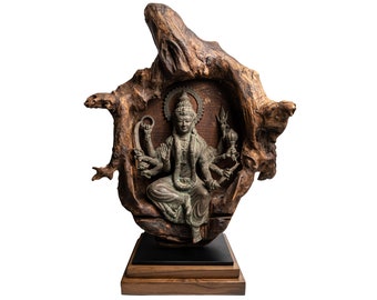 Mahakali Statue 21 Inch / 55 cm, Mahakali Statue, Kali Durga, Office Decor, Goddess Kali Statue, Anniversary Gift, New Home Gift
