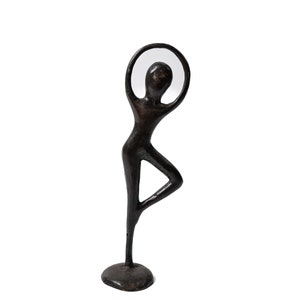 Abstract Ballet Bronze 8.5 Inch / 21 cm, Ballet Figurine, Ballet Statue, Room Decor, Birthday Gift, House Decor, Modern Home Decor