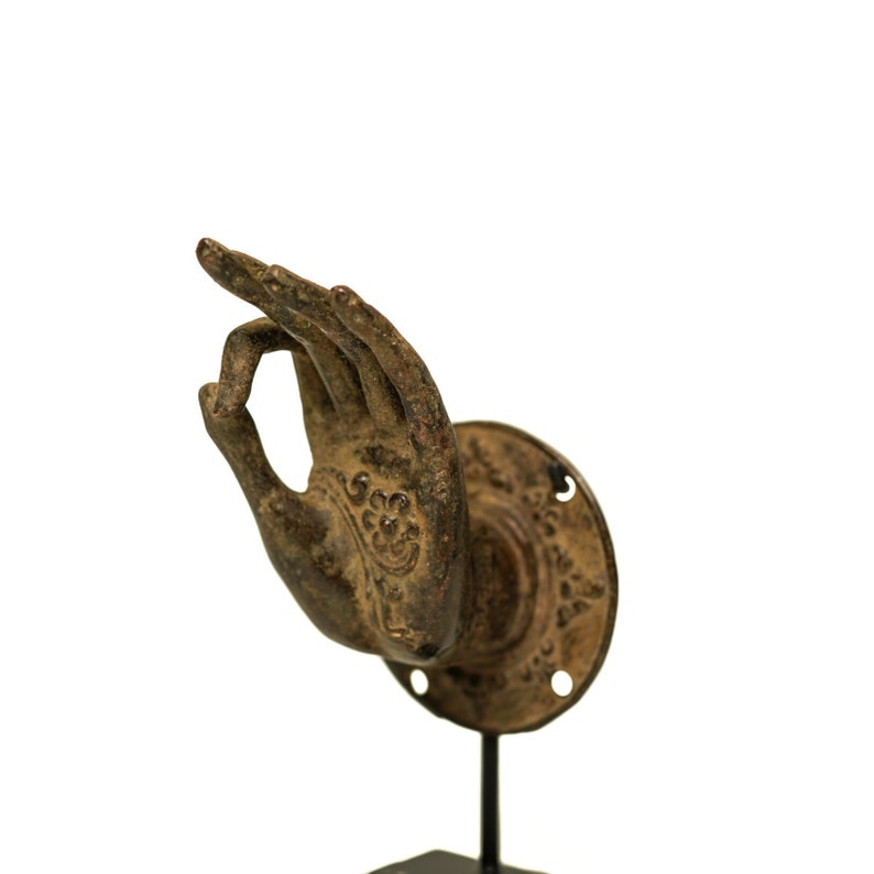 Hand Set With Base 7 Inch / 17 Cm, Hand Decor, Hand Sculpture, Door ...
