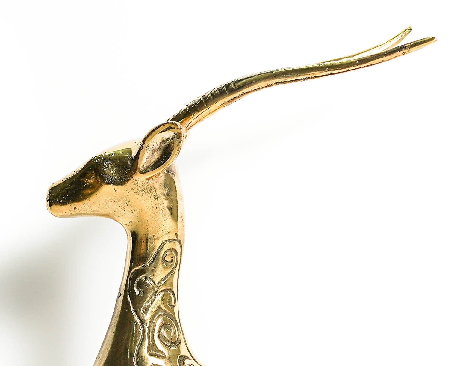 鹿ブロンズ 13インチ / 33 cm、鹿の置物、鹿の彫刻、鹿の像、部屋の