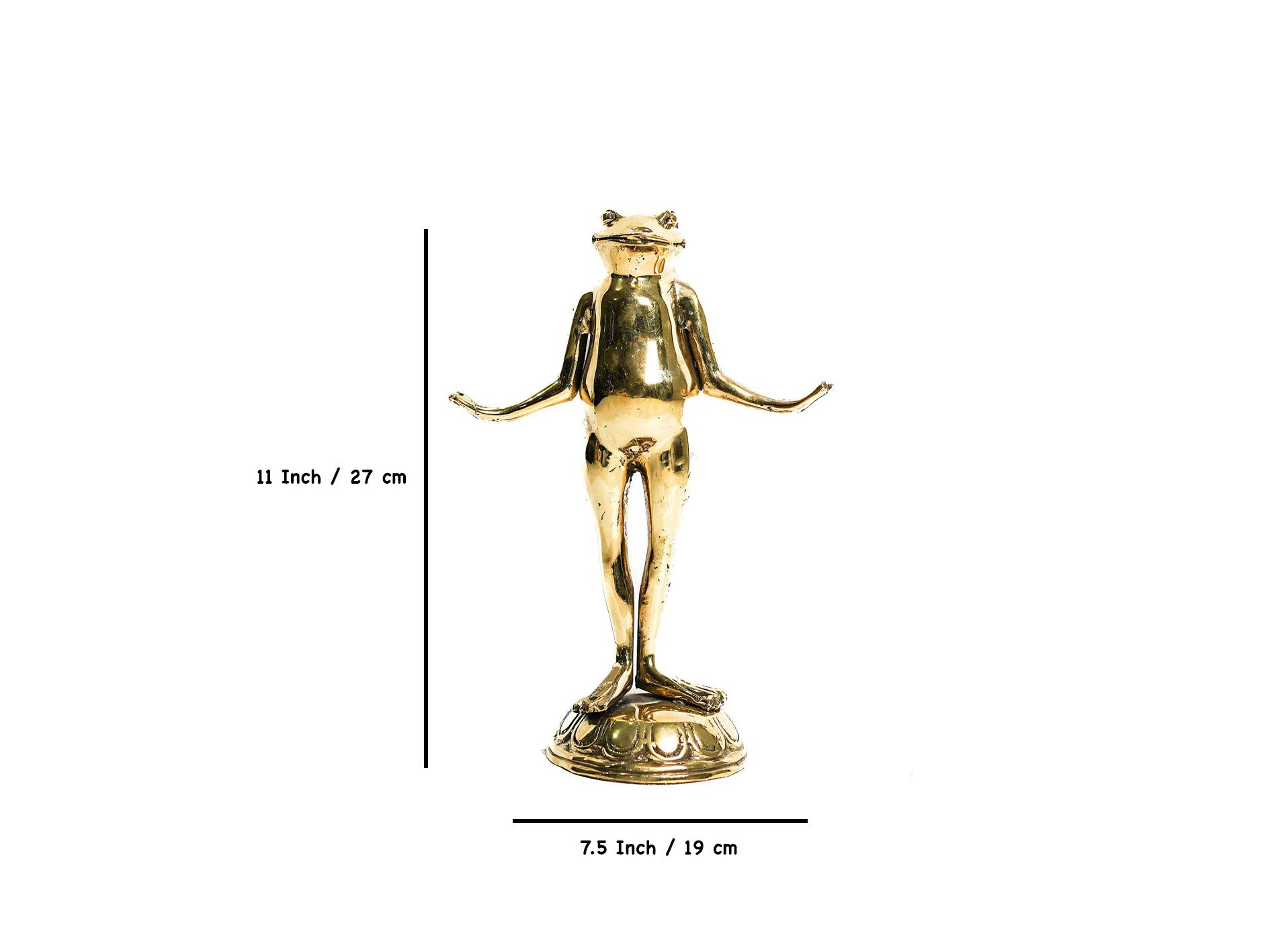 鹿ブロンズ 13インチ / 33 cm、鹿の置物、鹿の彫刻、鹿の像、部屋の