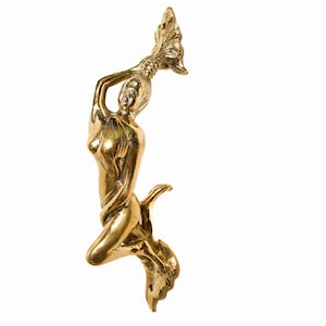 Door Handle Bronze 11 Inch / 30 cm, Naked Woman Handle, Door Handle, Gift for Her, Gift for Him, Living Room, New Home Decor, Gift for Dad