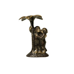 Monkey Statue 5 Inch / 12 Cm, Monkey Figurine, Monkey Statue, Room Decor, House Decor, Mid Century, Table Decor, Housewarming, Gift Idea