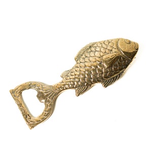 Fish Bottle Opener 4.3 Inch / 11 cm, Bottle Opener, Room Decor, House Decor, Birthday Gift, Kitchen Inventory, Anniversary Gift