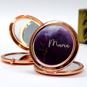 Bridesmaid Gifts | Bachelorette Party Favors | Bachelorette Party Gifts | Mirror Compact Favors | Personalized Gifts for Women