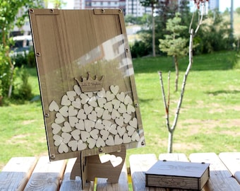 Wedding Guest Book, Personalized Guest Book,  Wedding Guest Book Alternative, Rustic Guest Book, Guest Book Wedding,  Guest Book Sign