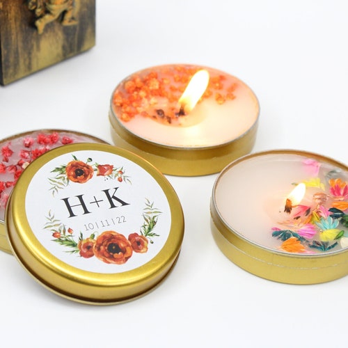 Bulk Candle Favors Wedding Favors for Guests Bridal Shower Etsy Canada