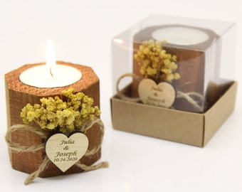 Bulk Personalized Candle, Wedding Favors for Guests, Rustic Wedding Favors, Bridal Shower Favors, Unique Wedding Favors Summer Wedding Favor