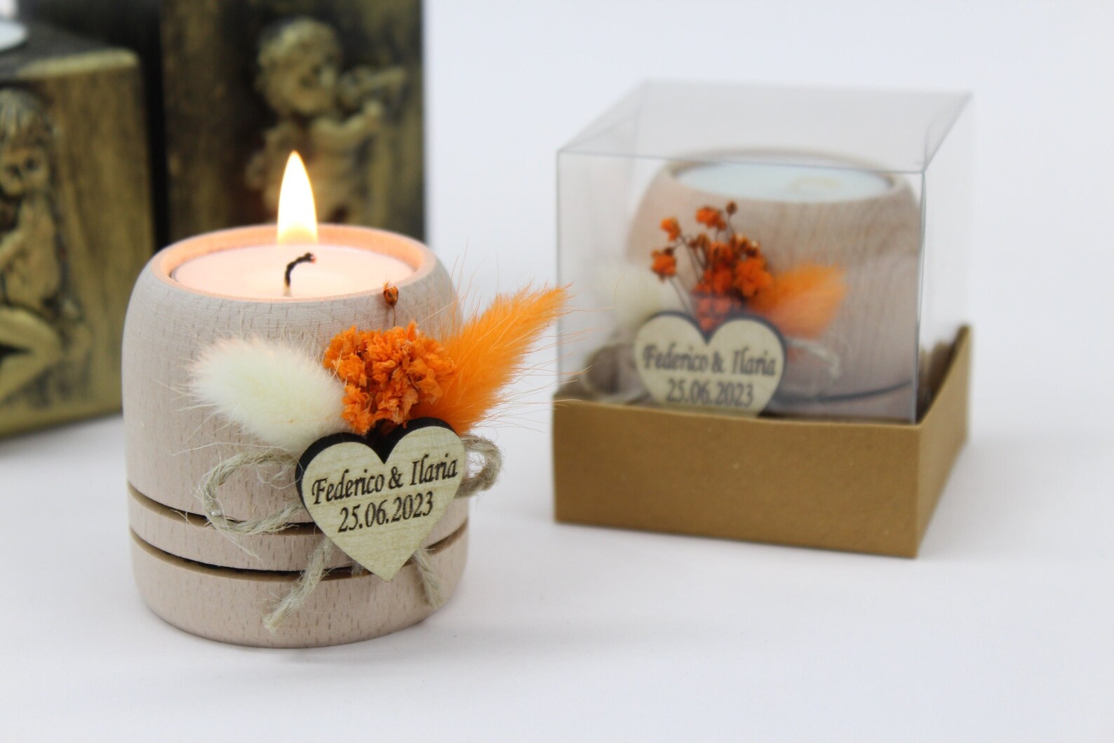 Personalized Candle Favors Wedding Favors for Guests Bridal Etsy