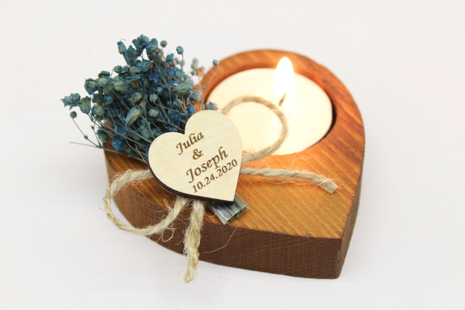 Bulk Personalized Candle Wedding Favors Rustic Wedding Favors Etsy