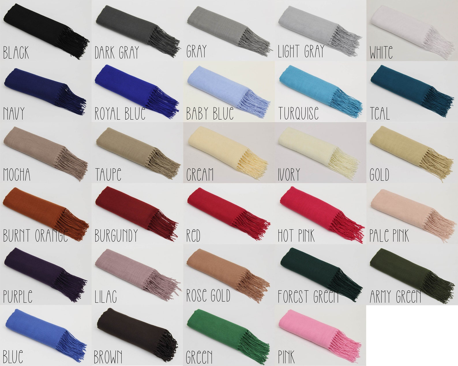 personalized pashmina shawls