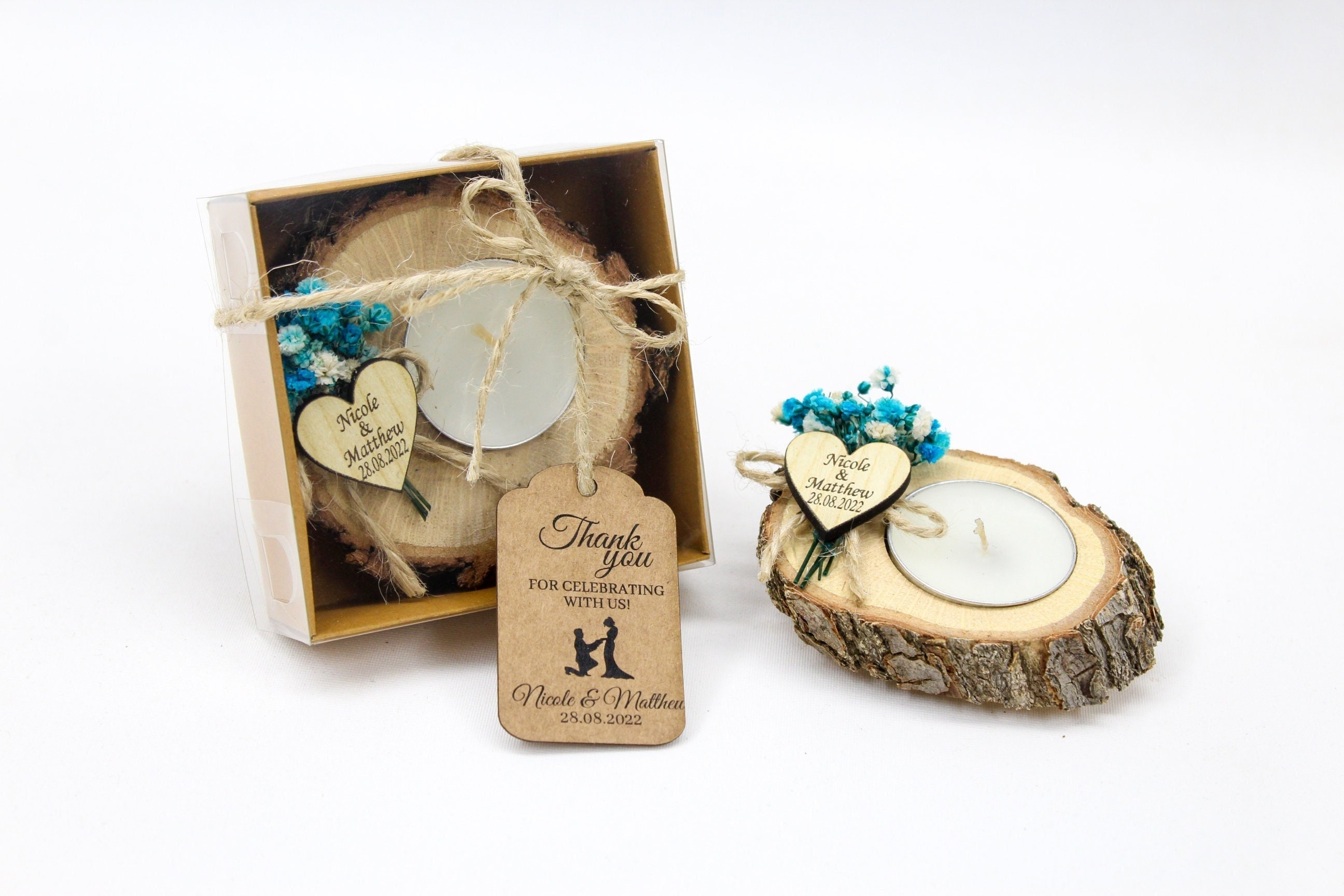 Wedding Favors for Guests in Bulk, Rustic Wedding Favors, Bridal Shower ...
