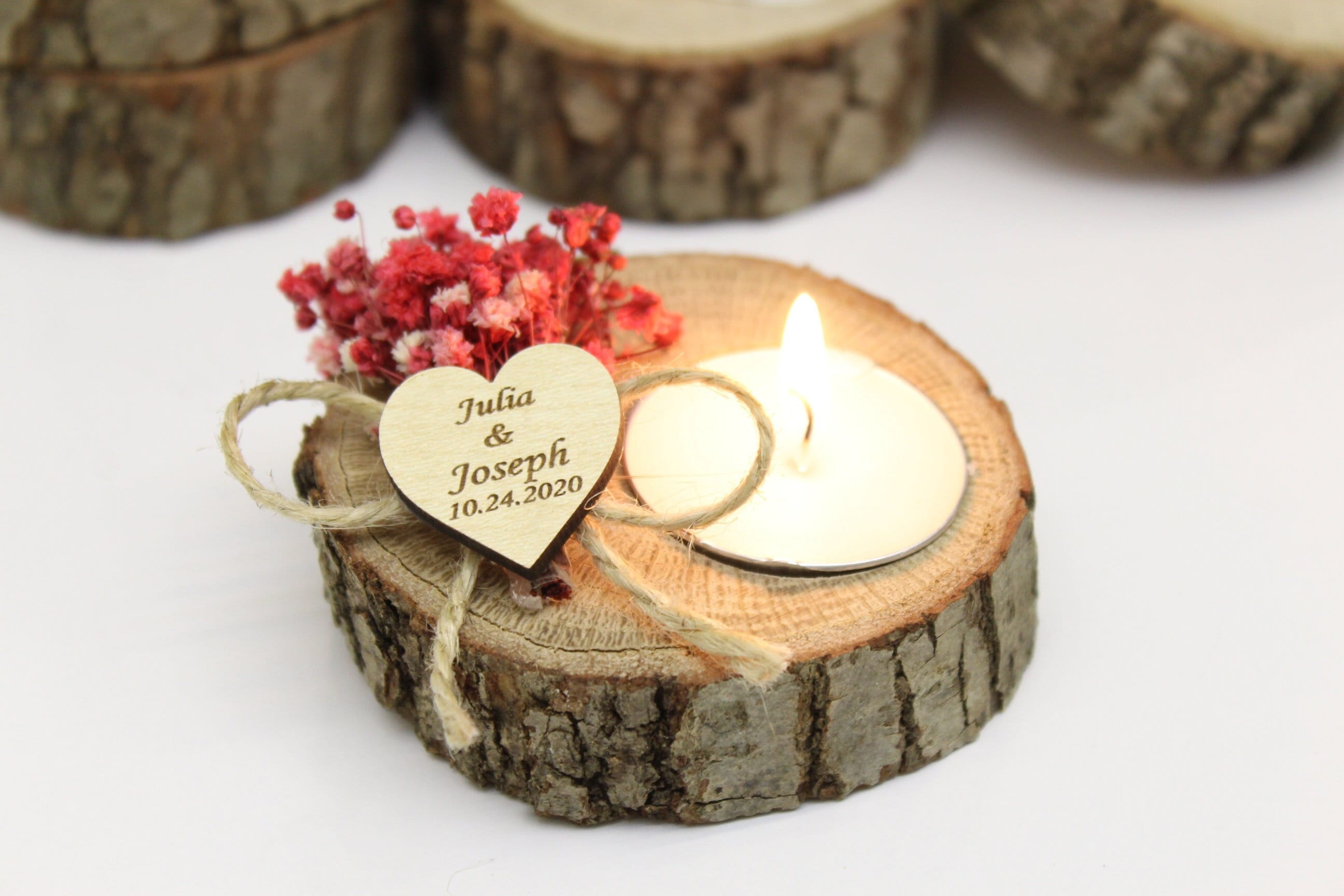 Candle Wedding Favors, Rustic Wedding Favors, Bridal Shower Favors, Wedding Favors for Guests in Bulk, Memorial Candles Funeral Favors