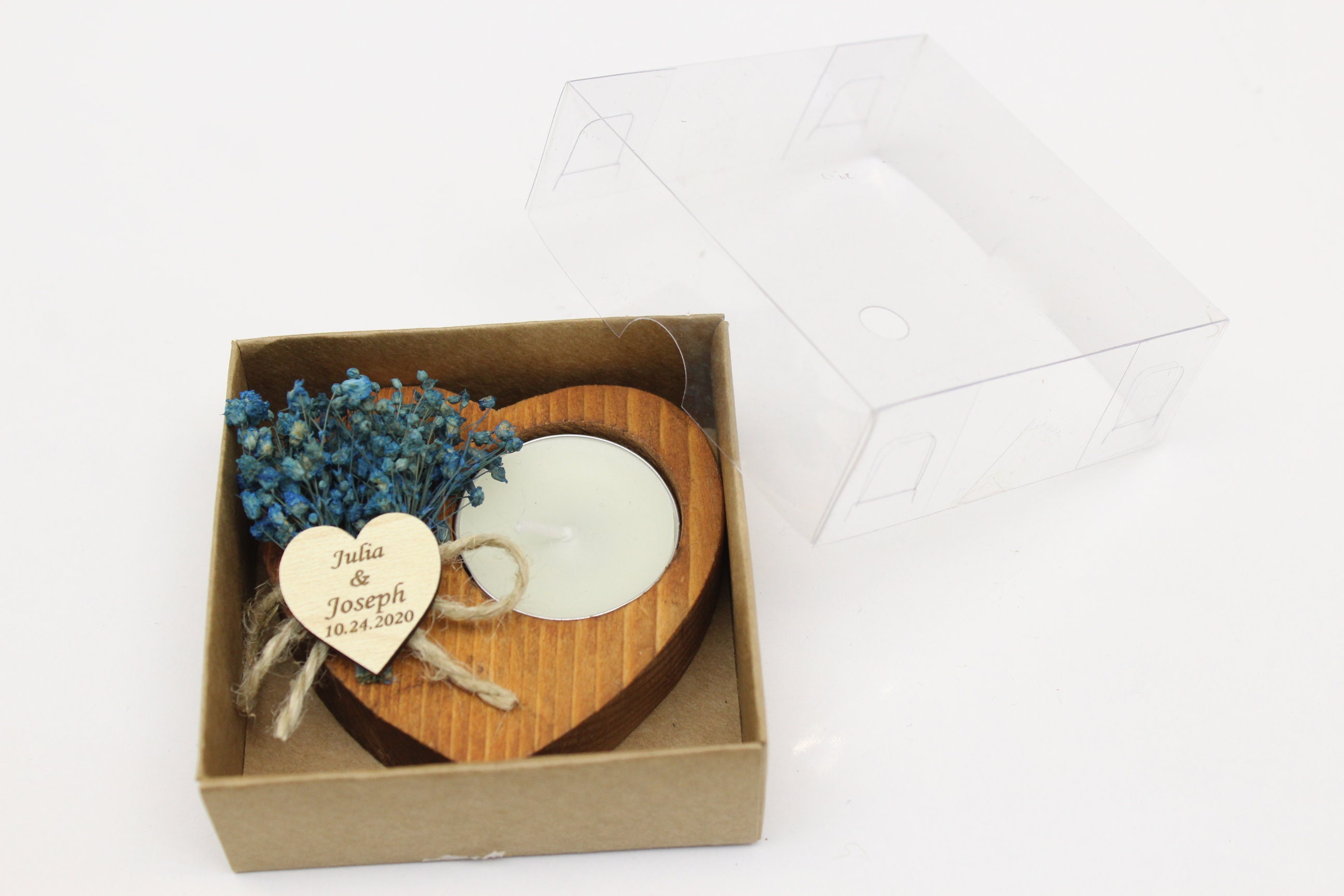 Bulk Personalized Candle Wedding Favors Rustic Wedding Favors Etsy