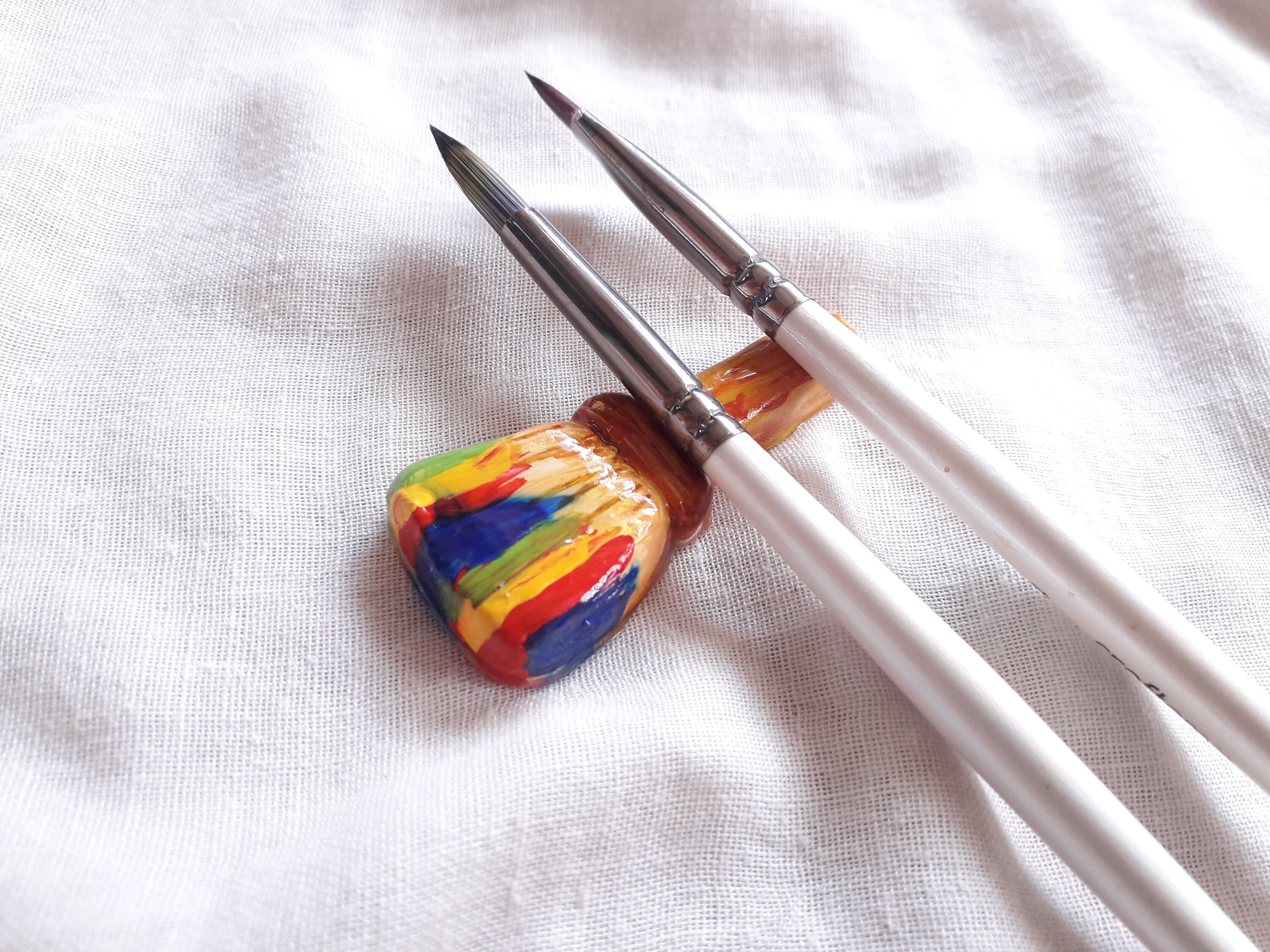 Brush rest Paint brush Rest for artists Chopstick rest Etsy
