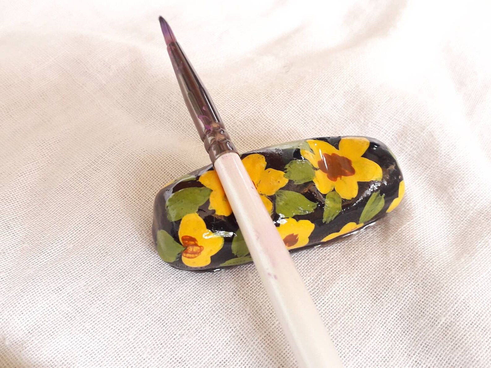 Brush rest Paint brush Rest for artists clay Brush rest Etsy