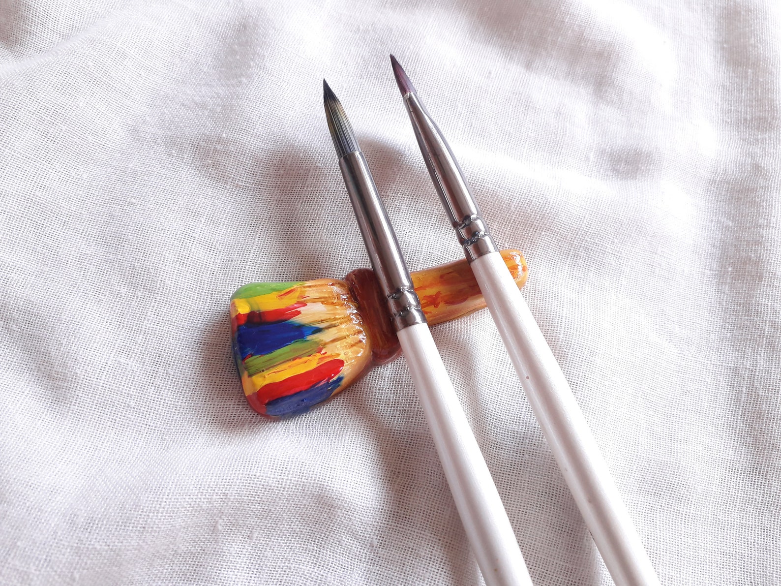 Brush rest Paint brush Rest for artists Chopstick rest Etsy