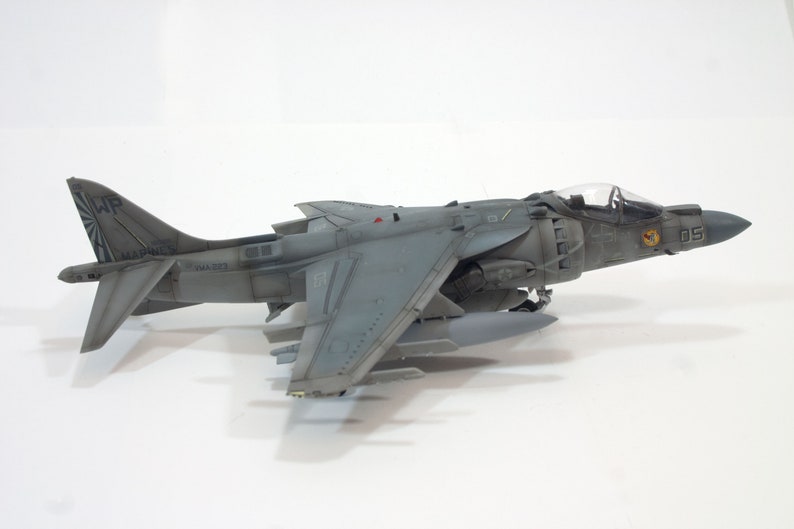 large scale harrier model