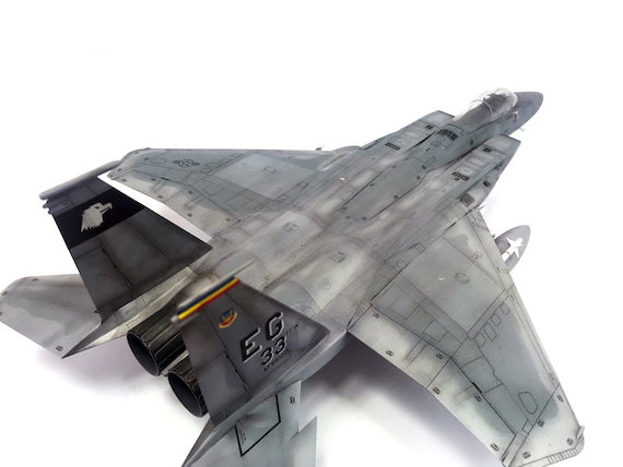 1/48 Scale Mcdonnell Douglas F-15 Eagle - Professionally Built
