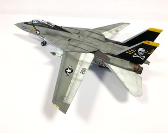 1/48 scale Grumman F-14A Tomcat  - professionally built scale model professionally built to order