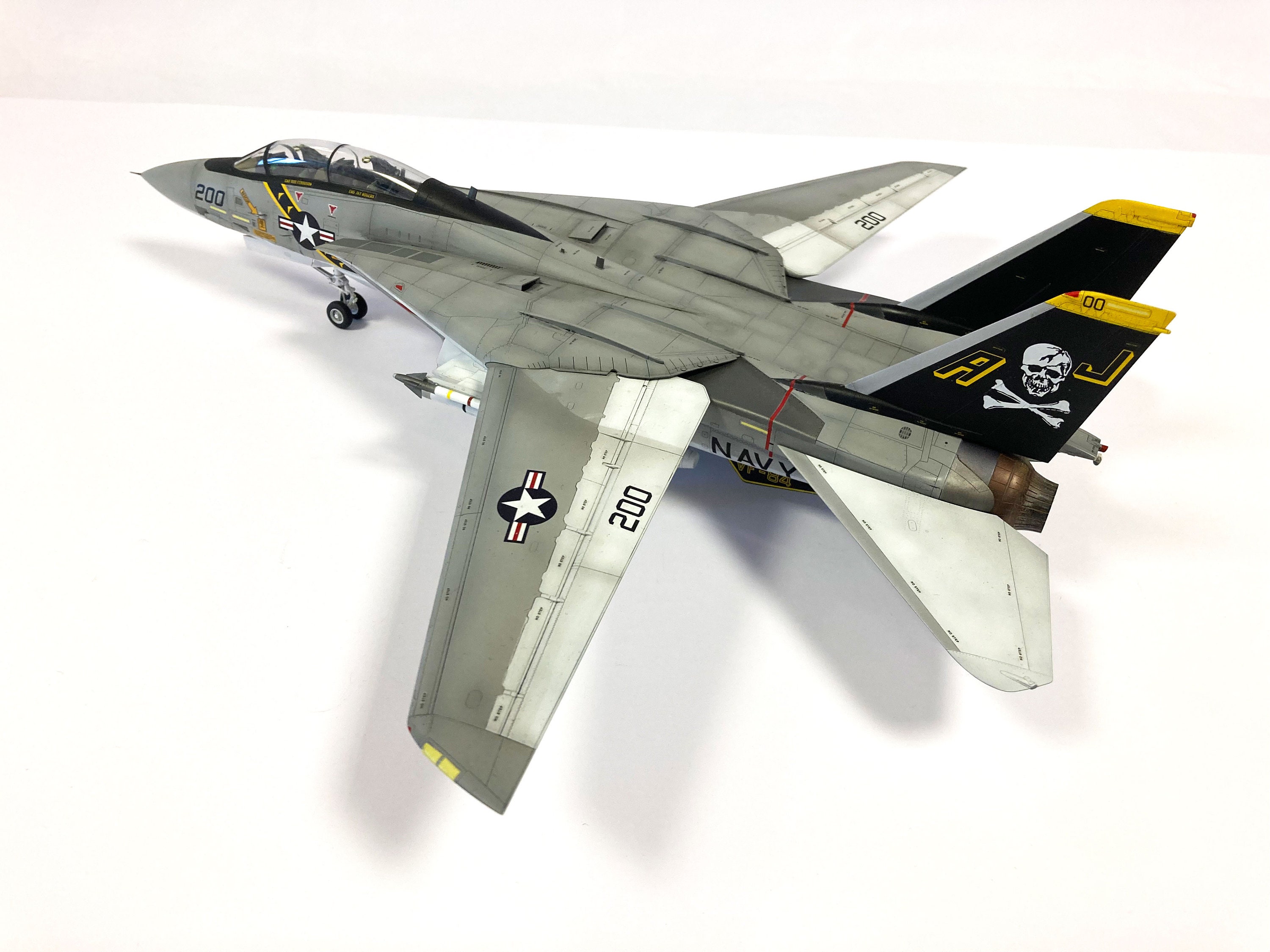 The new Tamiya 1/48 F14A Tomcat quick build and visual review