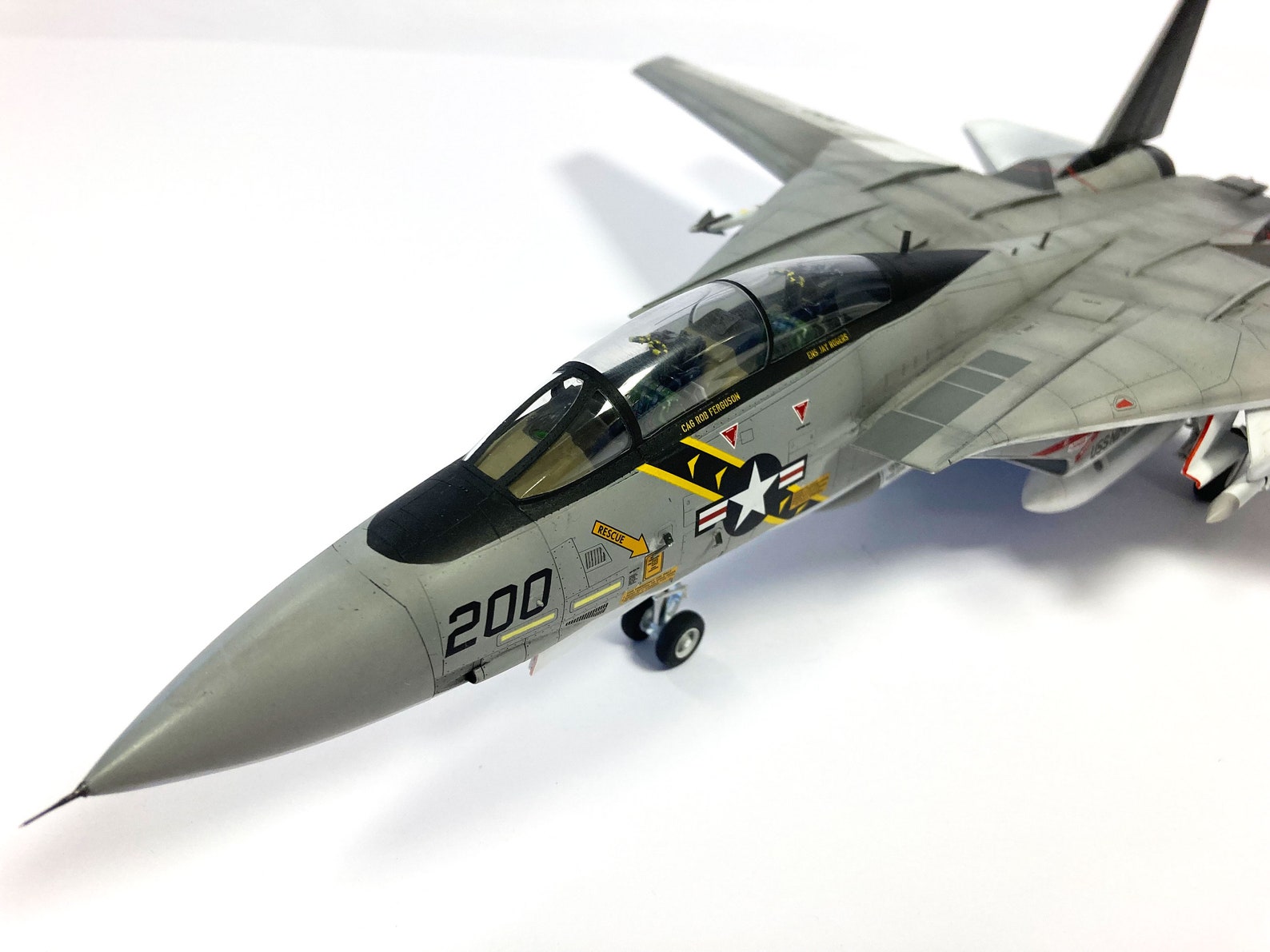 1/48 Scale Grumman F-14A Tomcat Professionally Built Scale Model ...