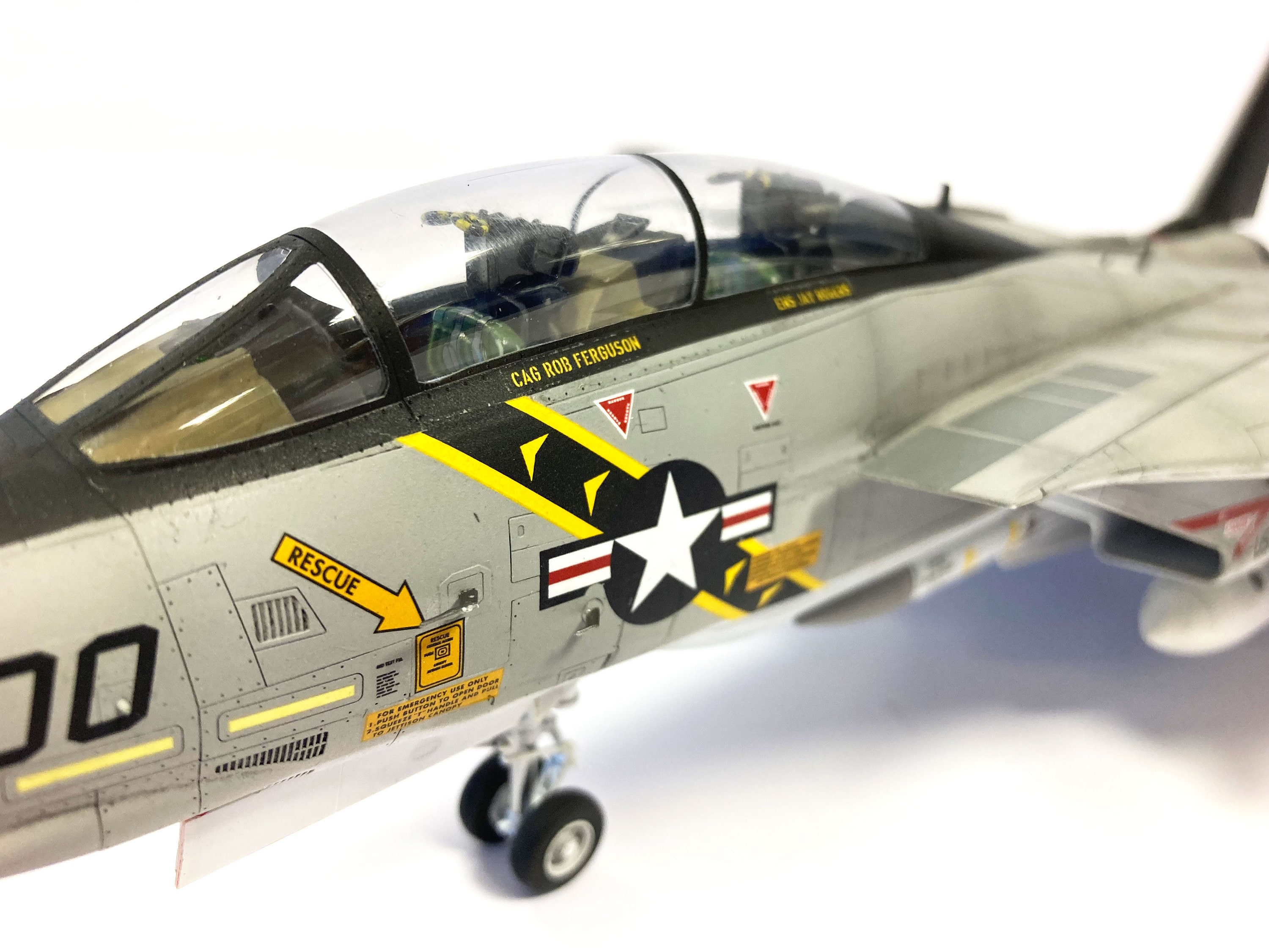 1/48 Scale Grumman F-14A Tomcat - Professionally Built Scale Model