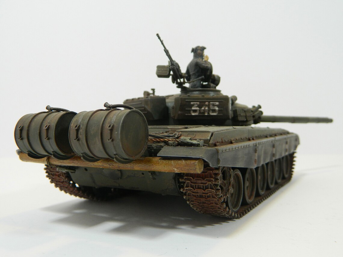 1/35 Scale Soviet T72 Tank Professionally Built Scale Model Etsy