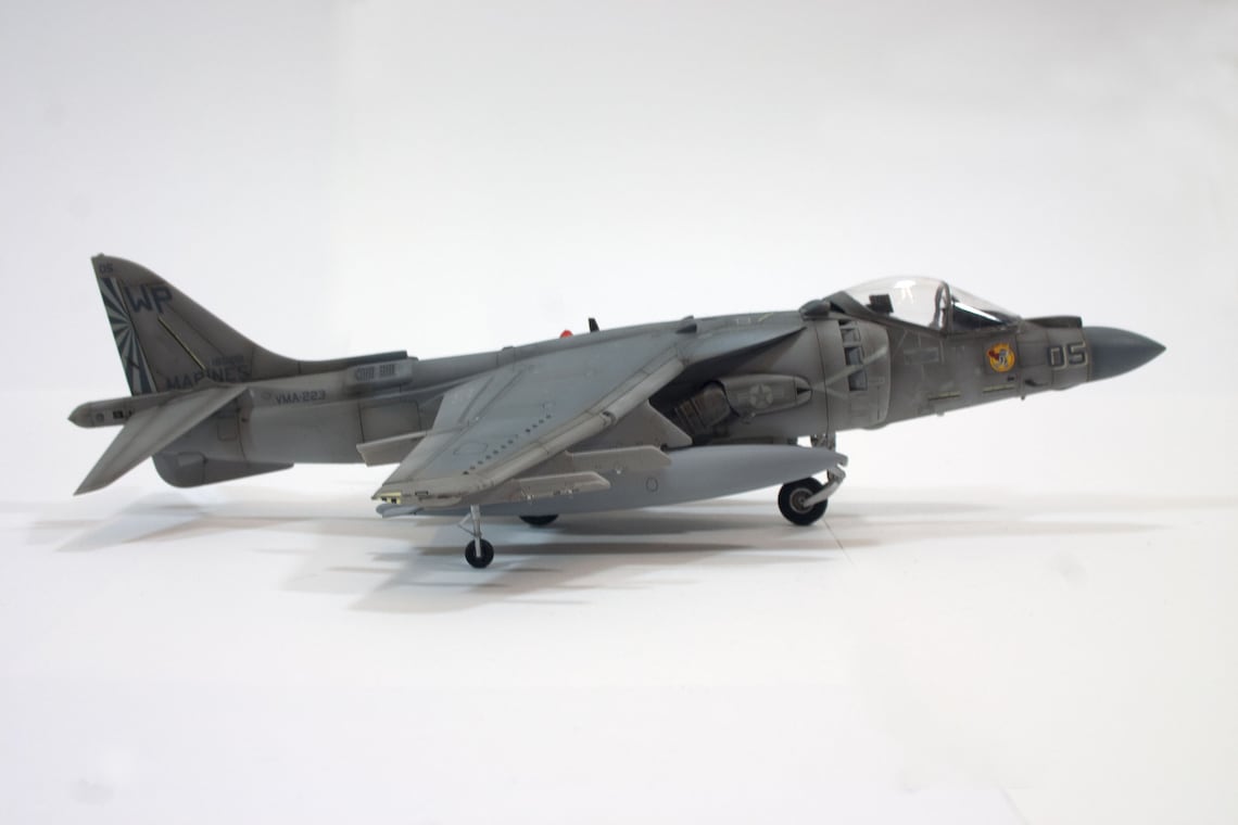 large scale harrier model