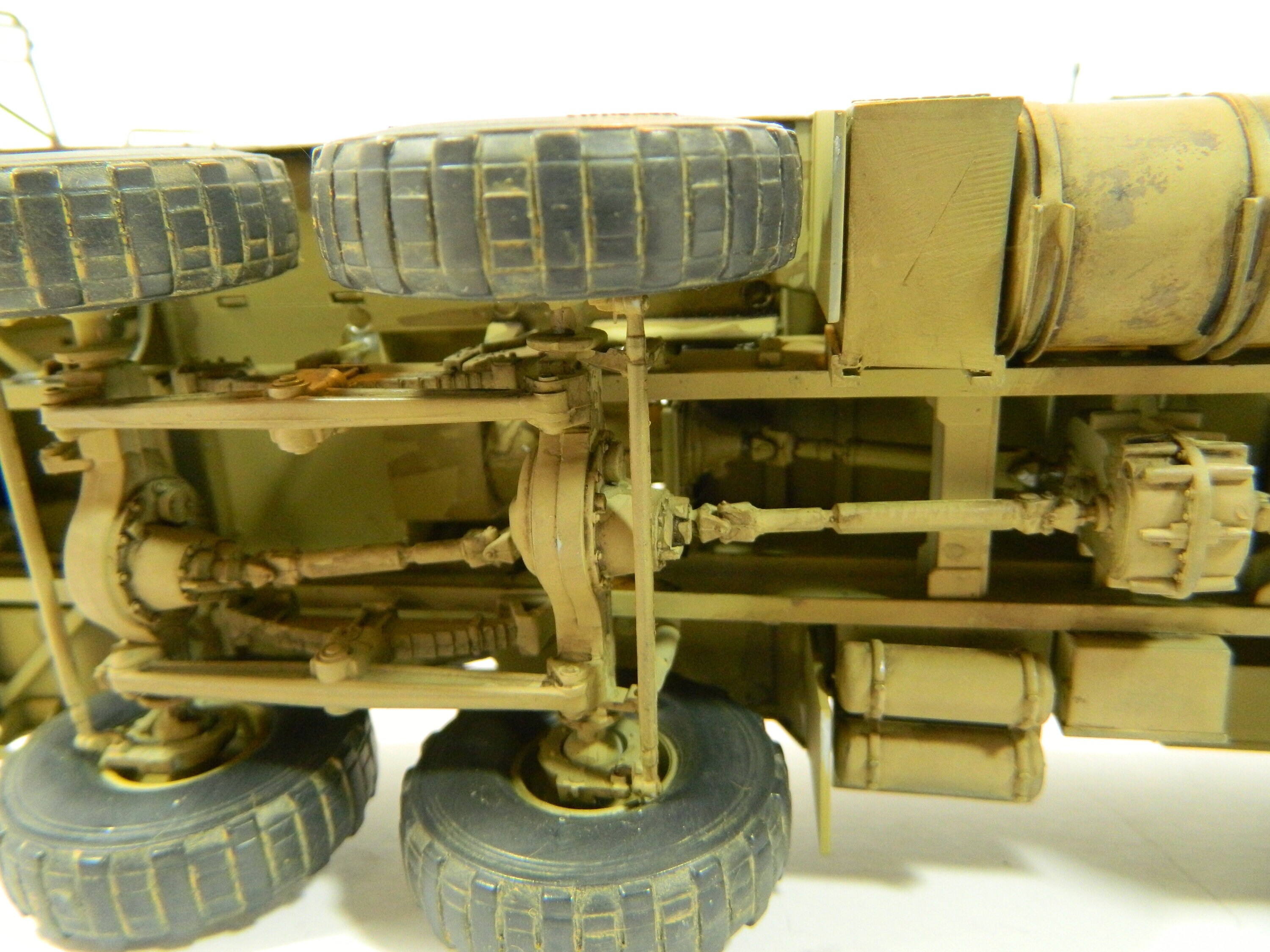1/35スケールのHEMTTガントラック - 専門的に作られたスケール