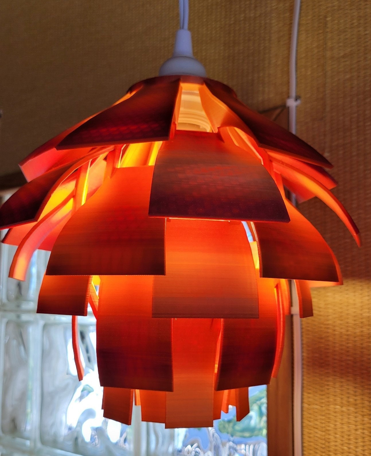 Large Artichoke Table Lamp - Nadeau Dallas