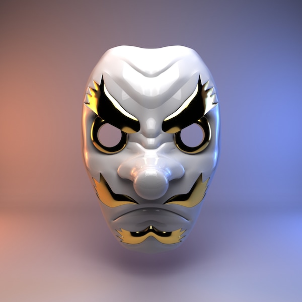 Tengu Mask (Digital File)