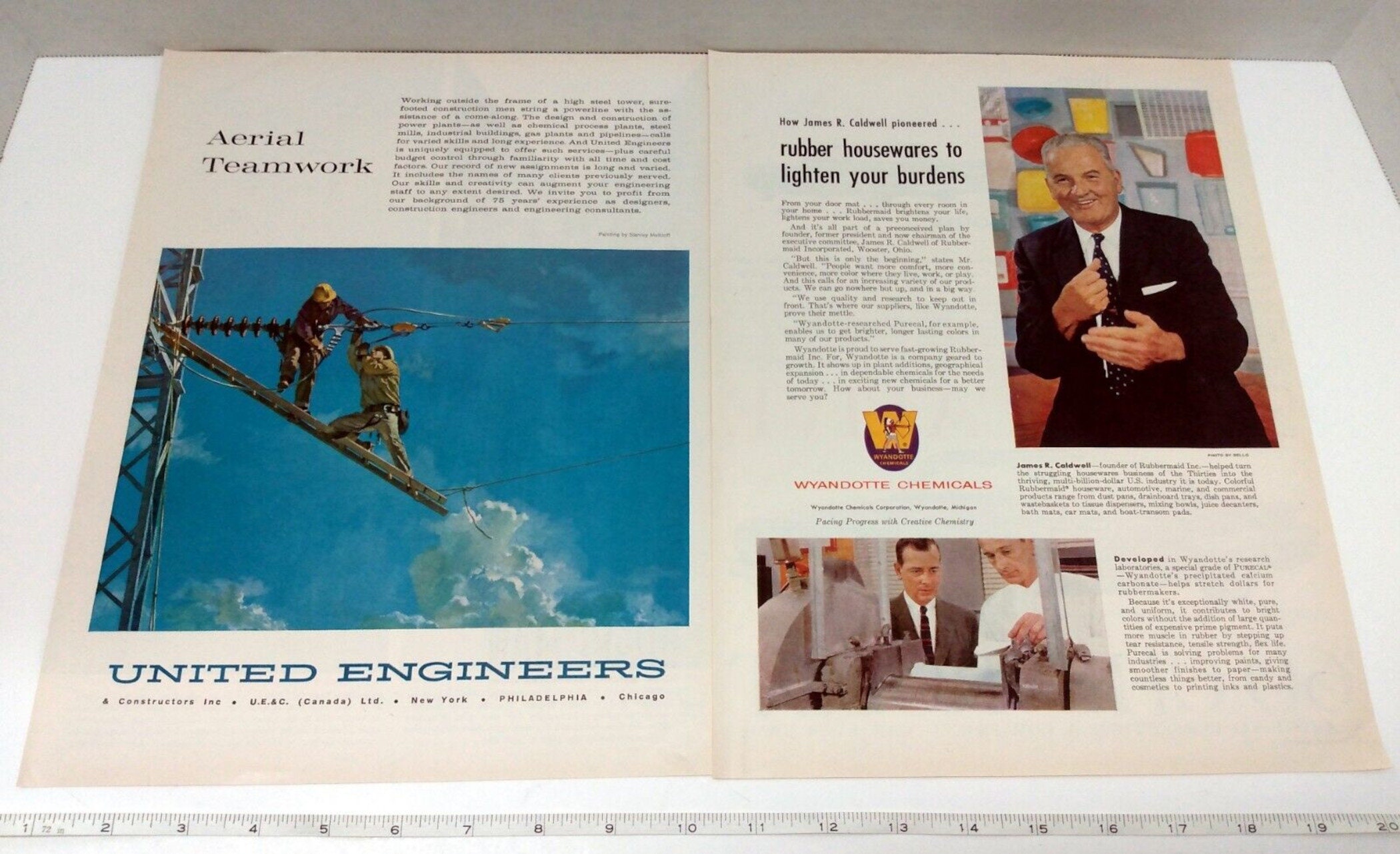 Vintage 1959 Fortune Magazine Full Color Print Ads 16 Pcs - Etsy