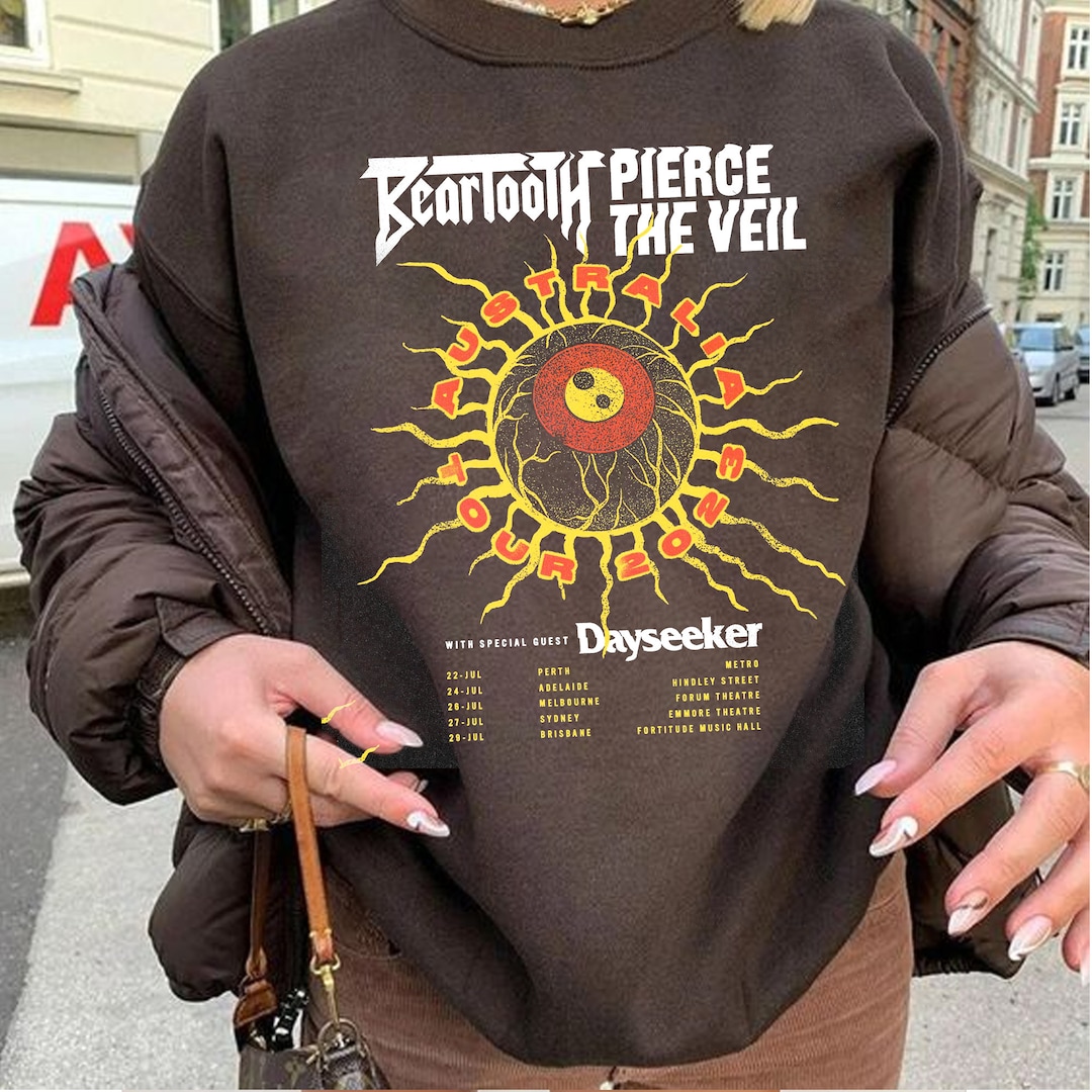 2023 Pierce the Veil Tour Tshirtpierce the Veil Shirt Etsy