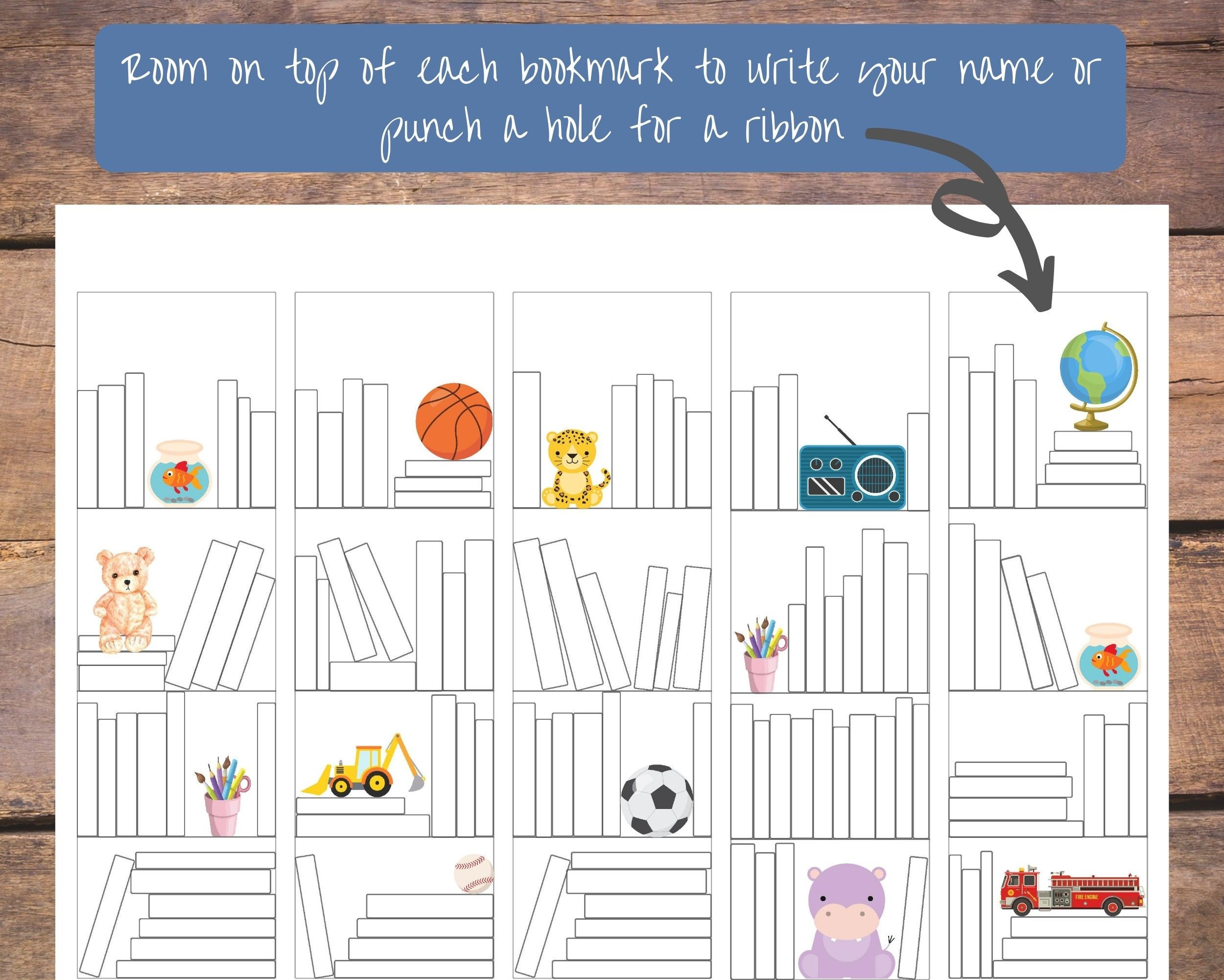 Book Tracker Bookmark Printable | Reading Log Digital Download | Kids ...