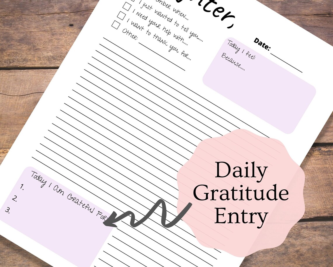 Mommy and Me Journal Template | Kid's Journal Printable | Mom and Me ...