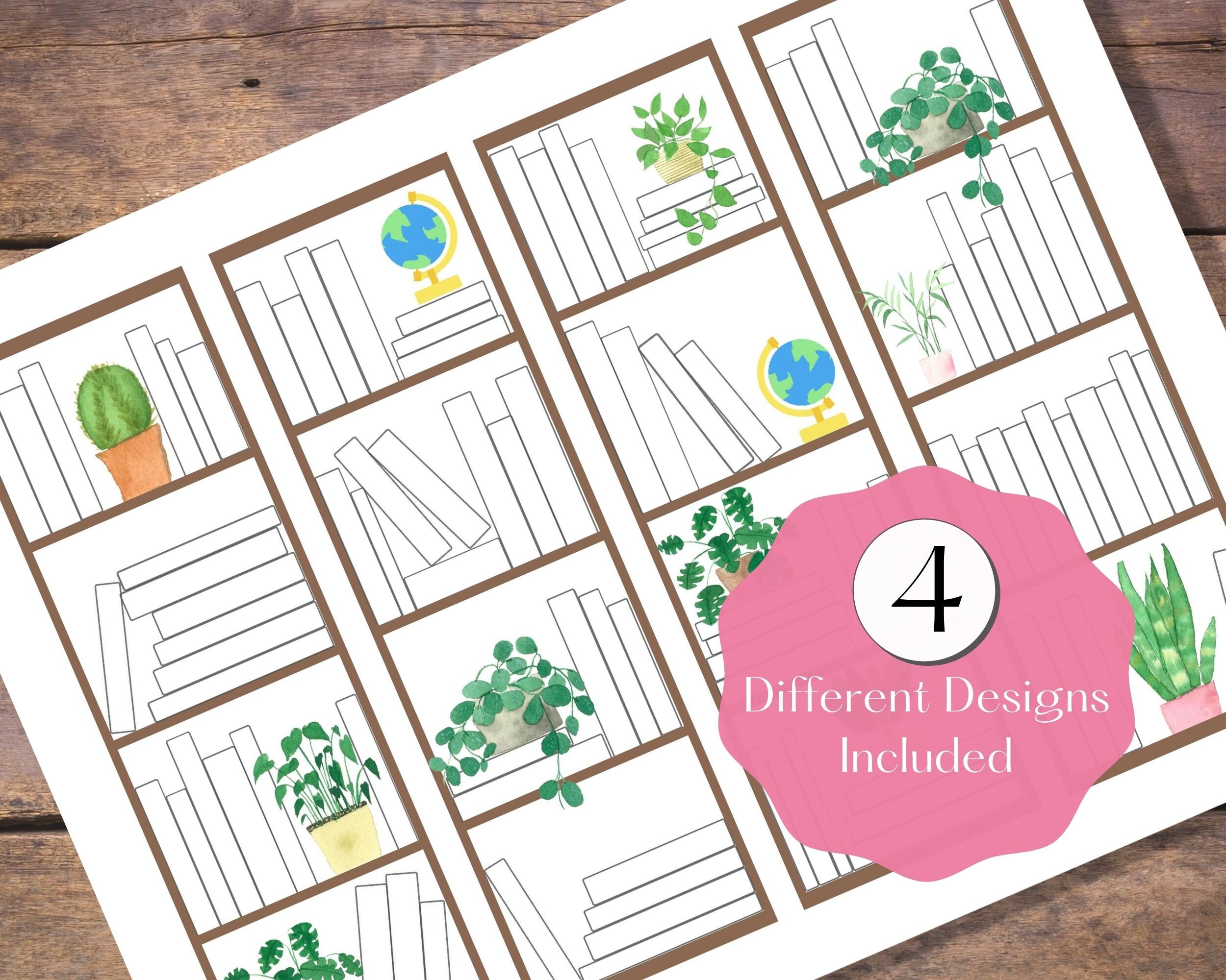 Book Tracker Bookmark Printable | Reading Tracker Digital Download ...