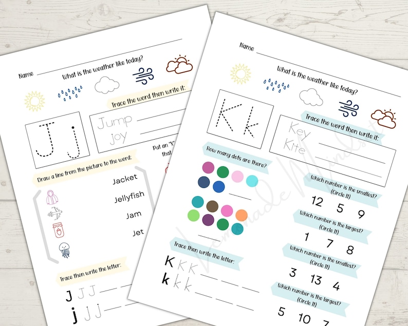 1st Grade Worksheets, Kindergarten Worksheets, Preschool Workbook, Busy Book, Alphabet Tracing, Math Worksheets, 1sth Grade Spelling image 3