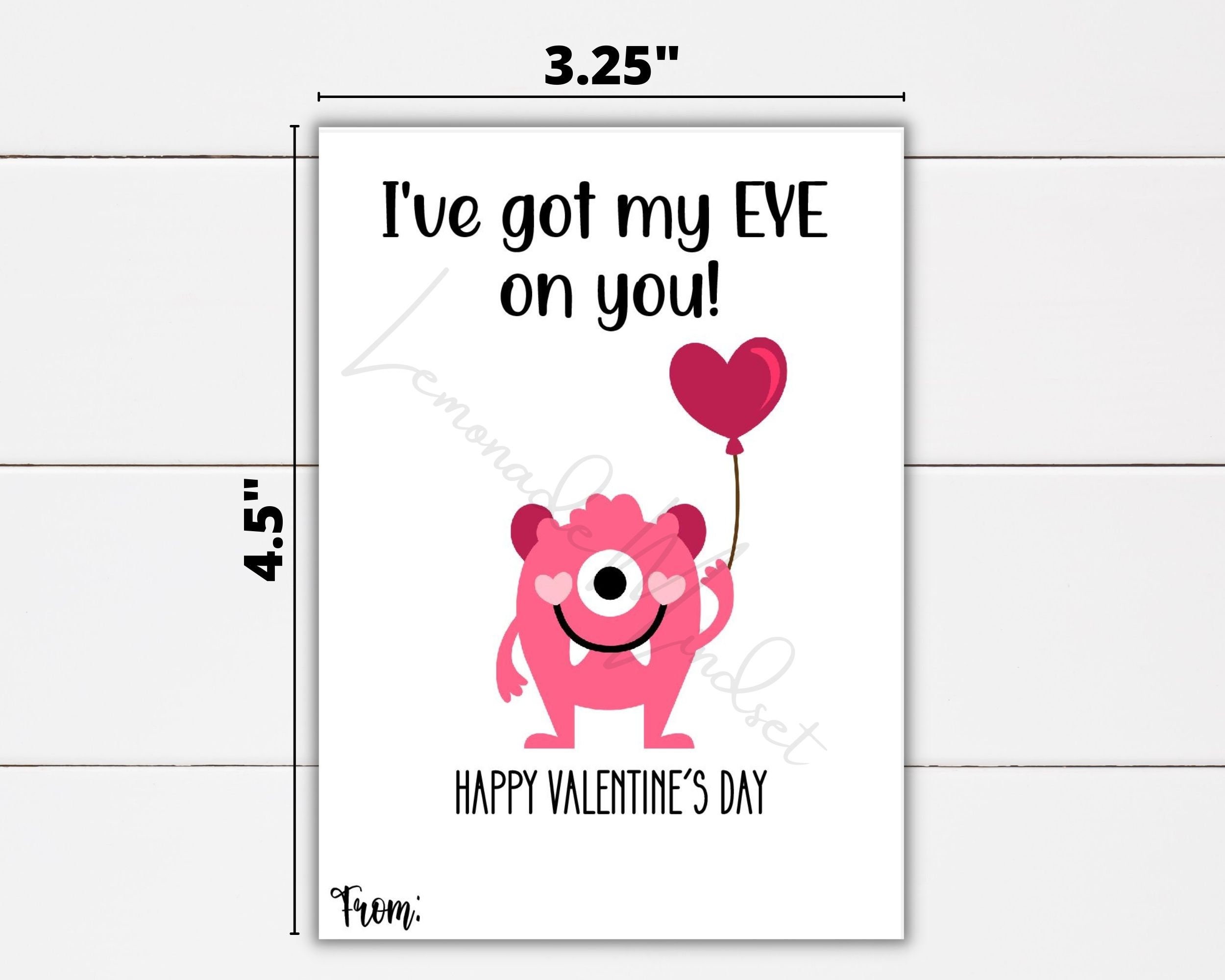 Valentine's Day Cards for Kids, Funny Valentines for Kid's Classroom ...