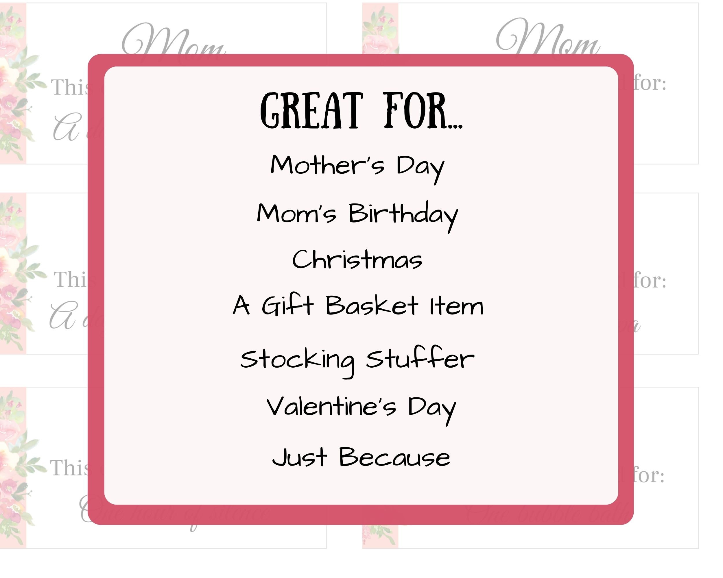 Bon Femmes - Cool Mom Checklist Card - Dusk Goods & Gifts