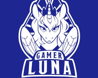 Gamer Luna Tote Bag