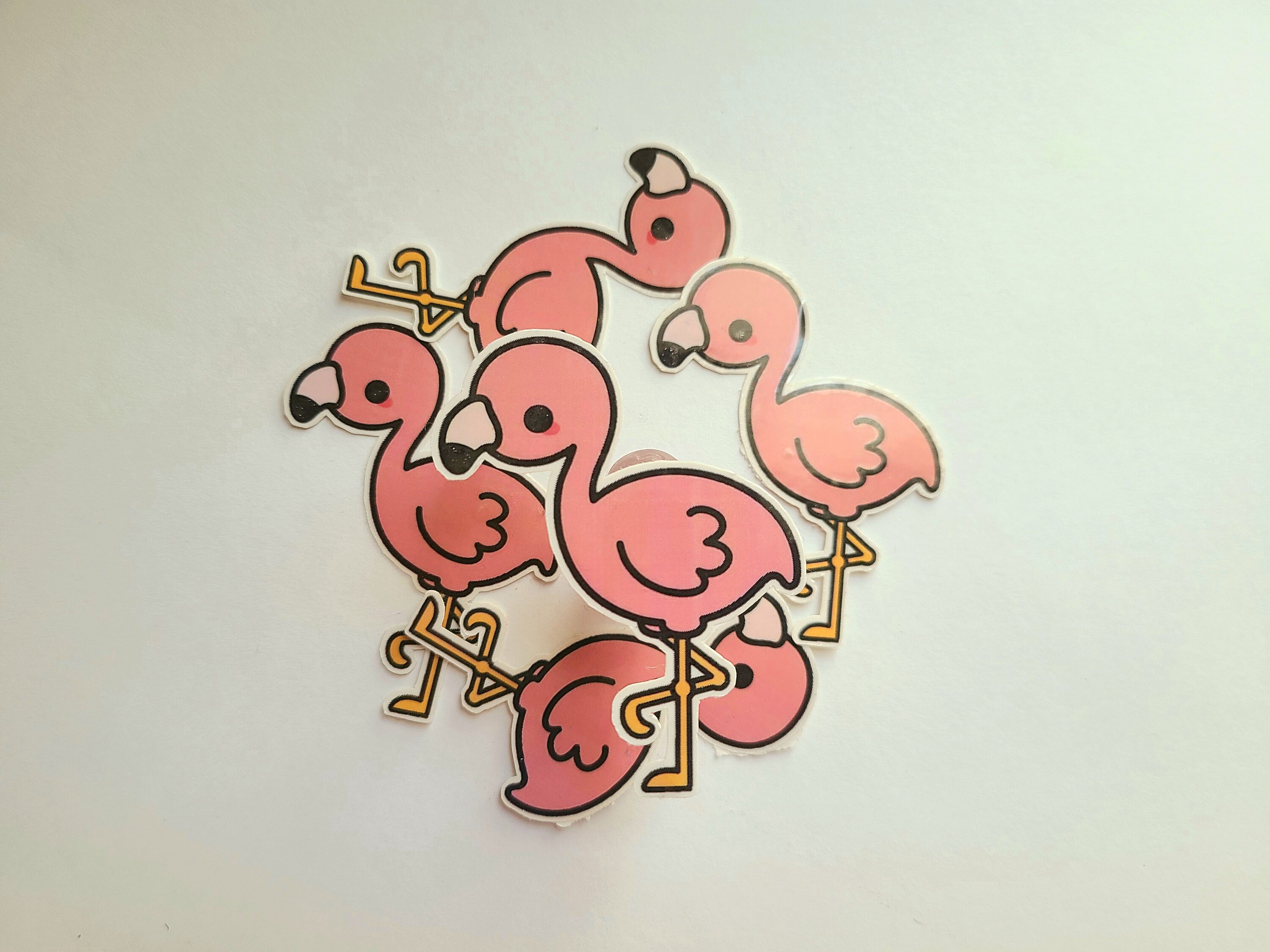Cute Flamingo stickers Etsy
