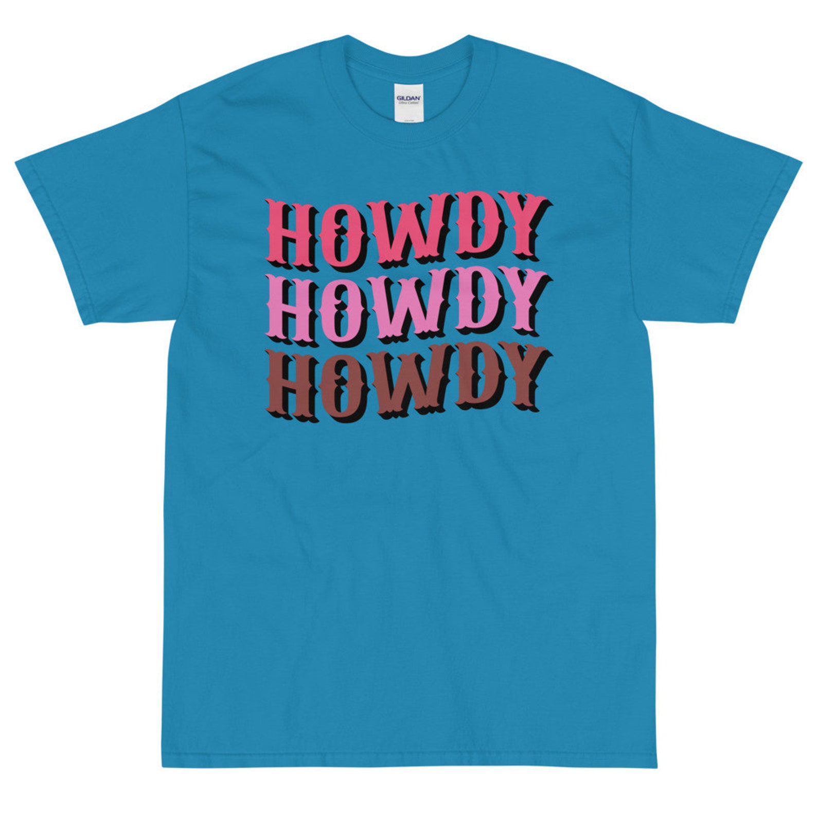 Howdy Shirt Western T-Shirt Howdy Howdy Howdy Shirt Short | Etsy