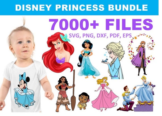 Download 7000 Disney Princess Svg Mega Bundle Etsy