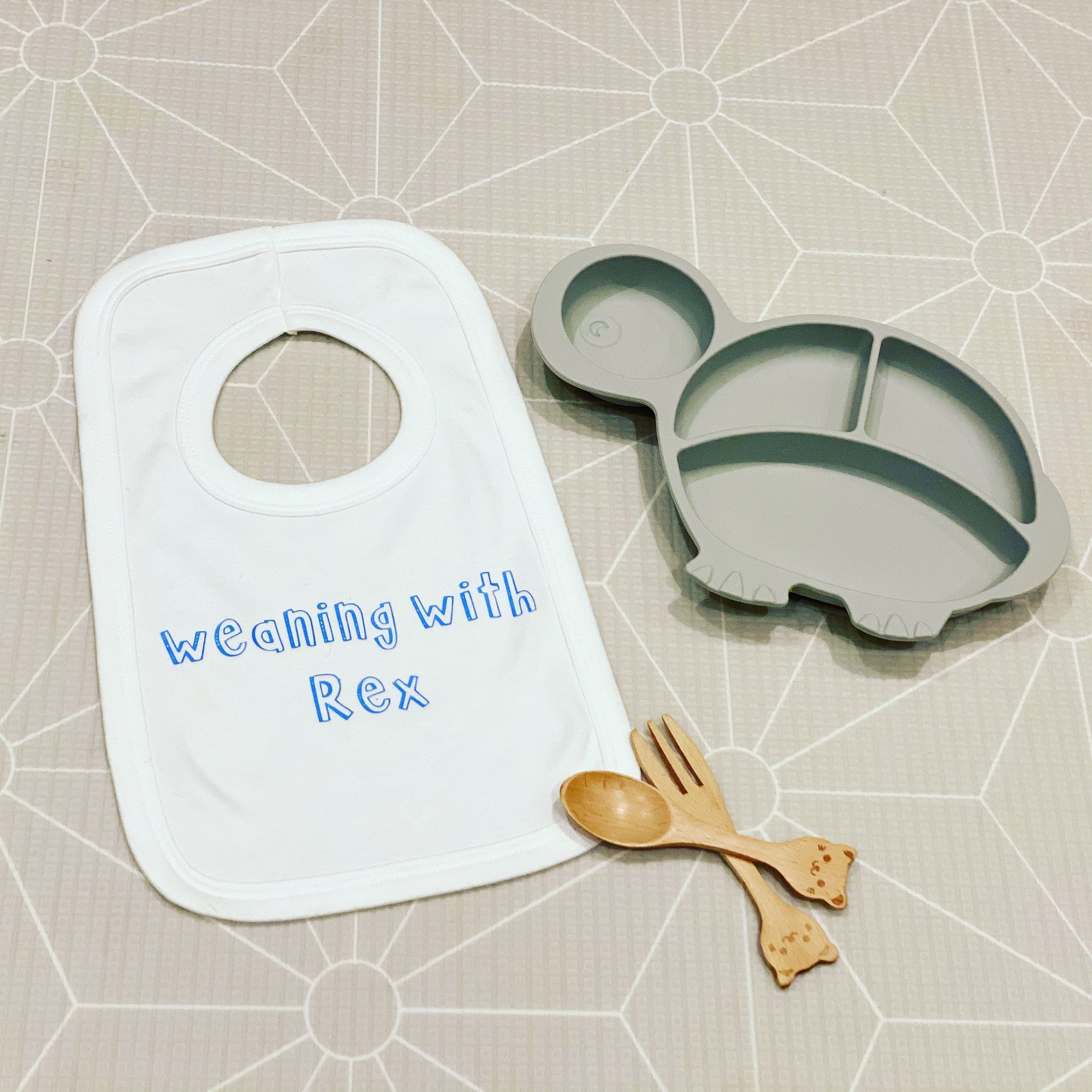 Personalised Baby Weaning Bib Weaning With Bib Instagram Etsy UK
