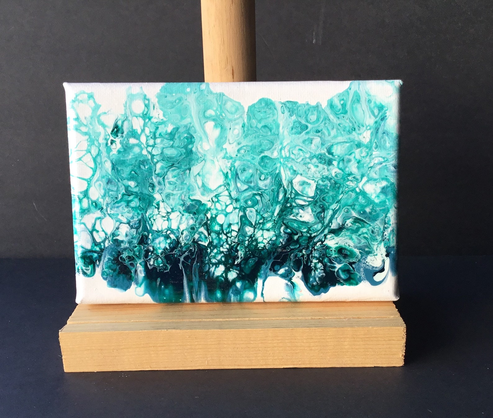 4 x 6 Stretched Canvas Acrylic Painting Etsy